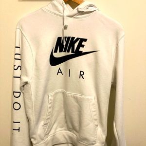 Nike White Sweatshirt